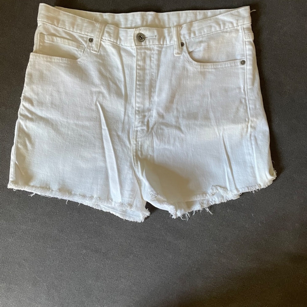 Uniqlo Ultra High-rise Cut off Denim Shorts Size 29